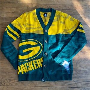 NFL GREEN BAY PACKERS CARDIGAN